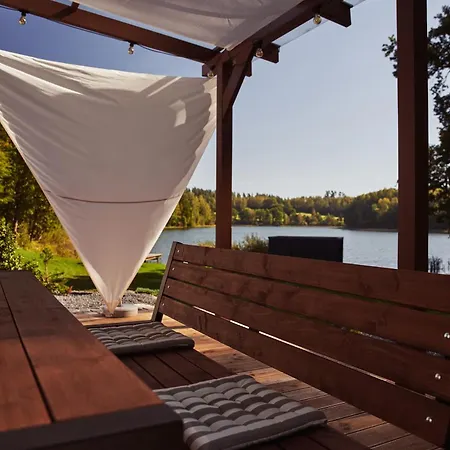 Na Kaszubach - Nad Jeziorem Z Balia I Sauna Apartment