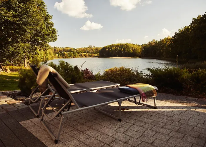 Na Kaszubach - Nad Jeziorem Z Balia I Sauna Lägenhet Bytów