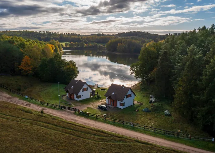 Lägenhet Na Kaszubach - Nad Jeziorem Z Balia I Sauna