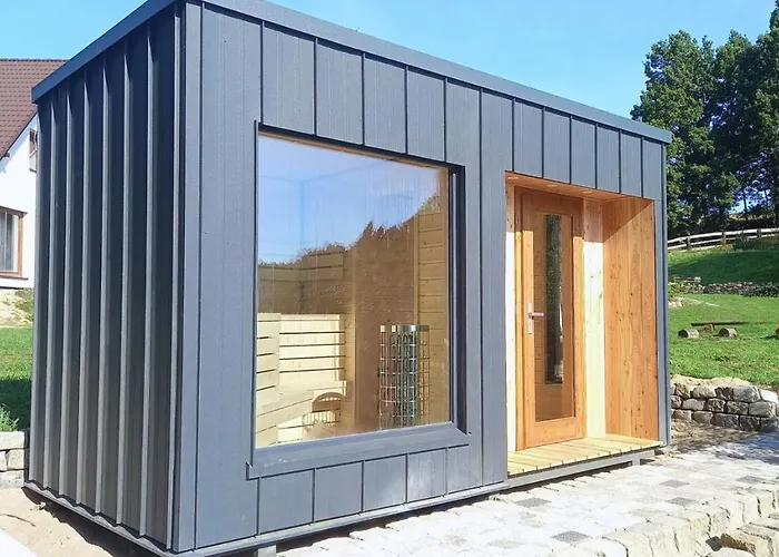 Na Kaszubach - Nad Jeziorem Z Balia I Sauna Lägenhet Bytów