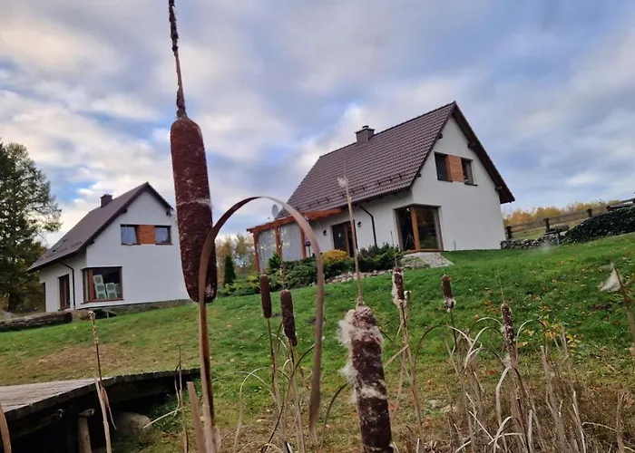 Lägenhet Na Kaszubach - Nad Jeziorem Z Balia I Sauna Bytów